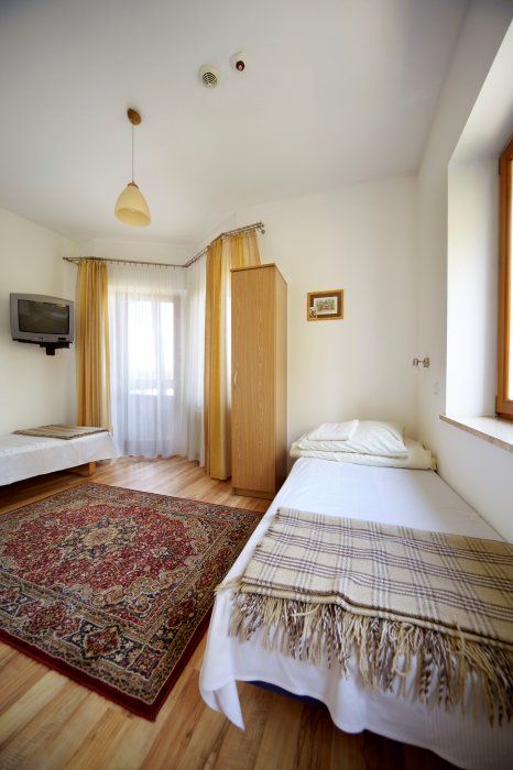 Przykładowy pokój 2-osobowy na pobycie wczasowym Zakopiec